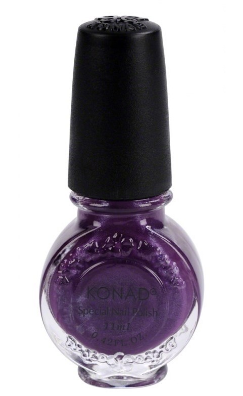 Vernis spécial Konad violet pearl 11 ml