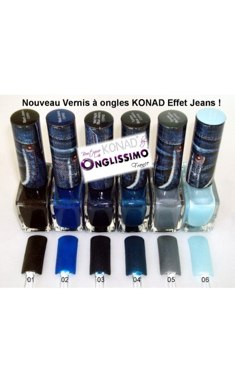 Vernis à ongles Effet Jeans Mid Night