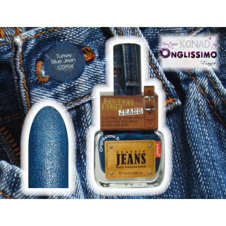 Vernis à ongles Effet Jeans Turkey Blue