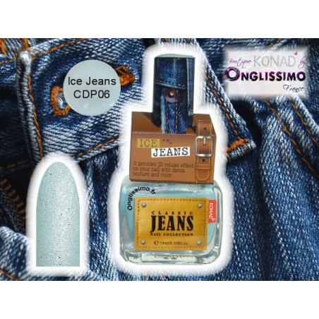 Vernis à ongles Effet Jeans Ice Blue