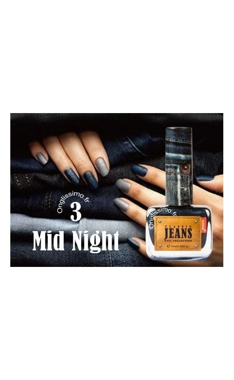 Vernis à ongles Effet Jeans Mid Night