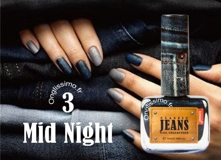 Vernis à ongles Effet Jeans Mid Night