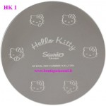 Hello Kitty Stamping Nail Art n°1 Noeud