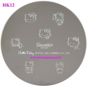 Stamping Hello Kitty n°12 Robe