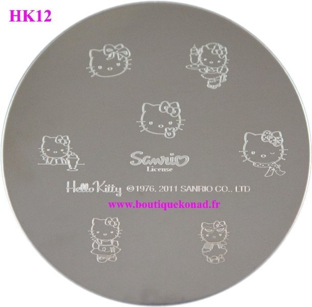 Stamping Hello Kitty n°12 Robe