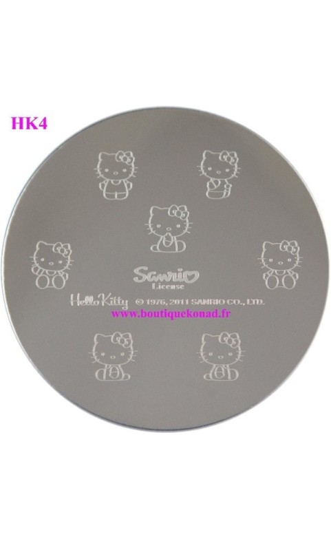 Hello Kitty Stamping Nail Art n°4 Noeuds