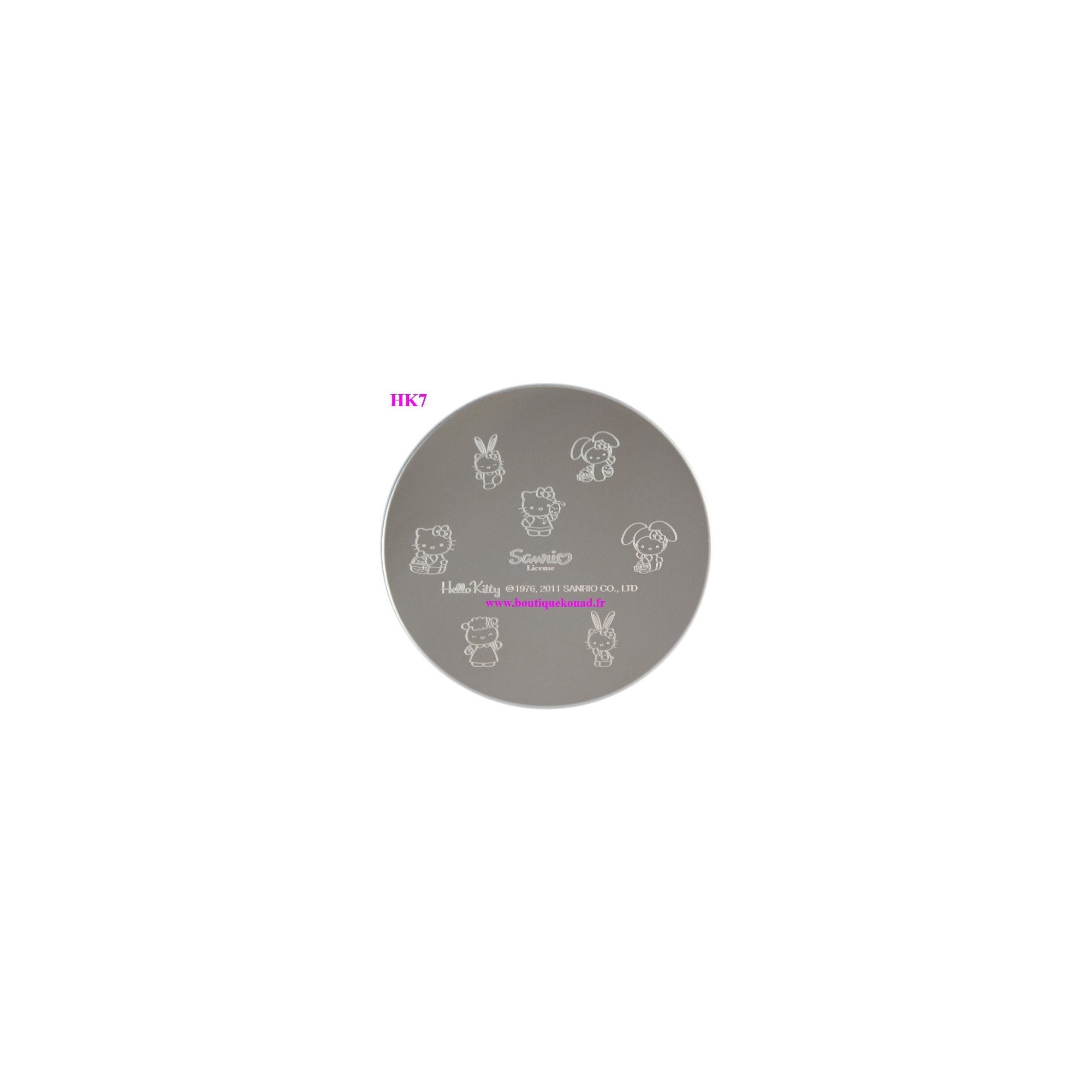 Hello Kitty Stamping Nail Art n°7 Paques Hello Kitty Stamping Nail Art n°7 Paques