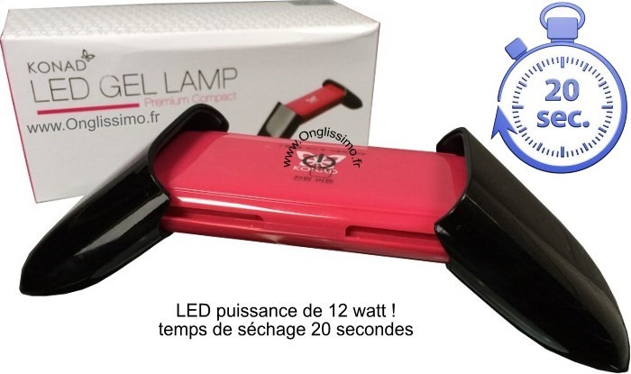 Lampe LED tactile temps 20 sec et 40 sec.12 watt