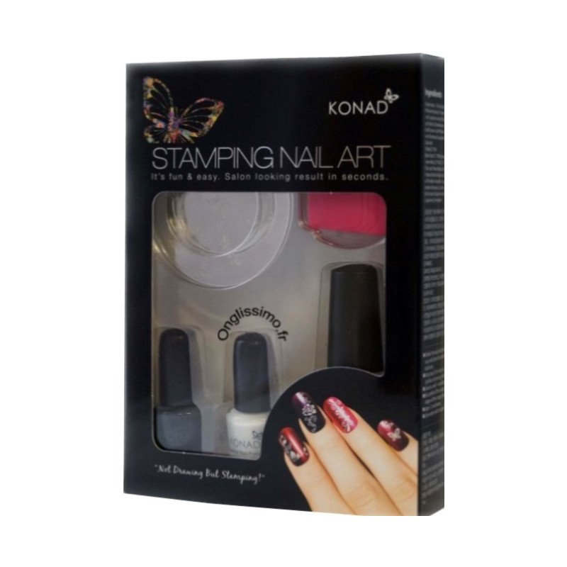 Stamping Konad l'original Kit blanc/noir m36 - Boutique KONAD by Onglissimo Stamping Konad l'original Kit blanc/noir m36 - Boutique KONAD by Onglissimo