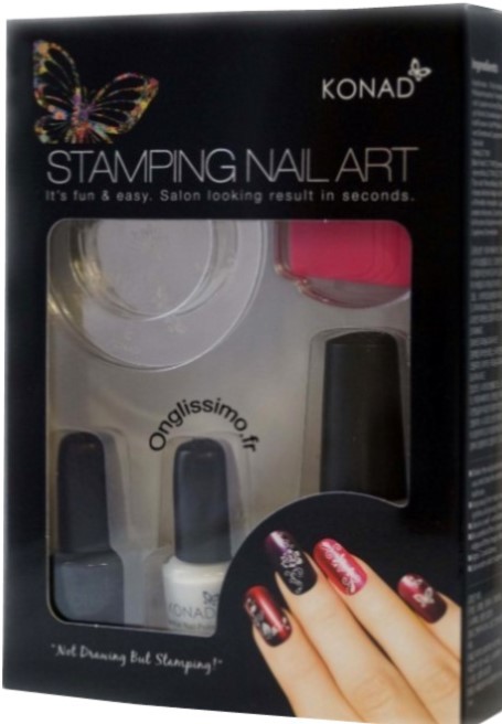 Stamping Konad l'original Kit blanc/noir m36