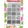 Stamping Plaque SQ32 flowers by Konad