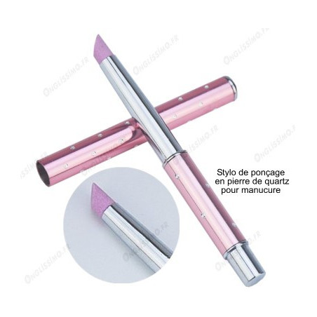 Stylo ongle pierre céramique de ponçage