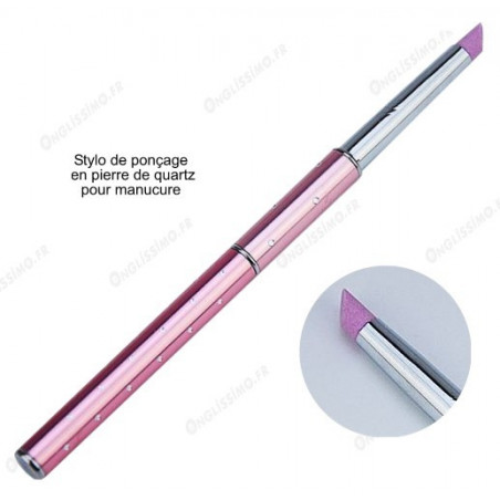 Stylo ongle pierre céramique de ponçage