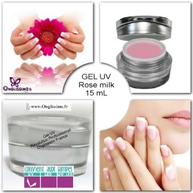 Gel UV french rose milk