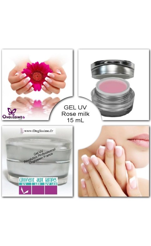 Gel UV french rose milk