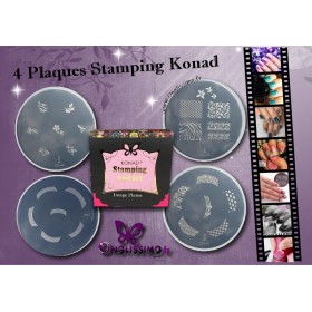 Plaques de Stamping KONAD m19 m57 m62 m75