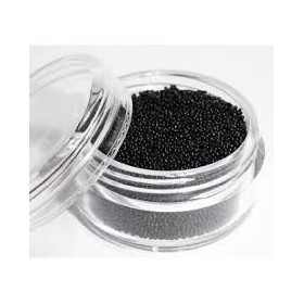 Vernis caviar noir 3D et base coat 