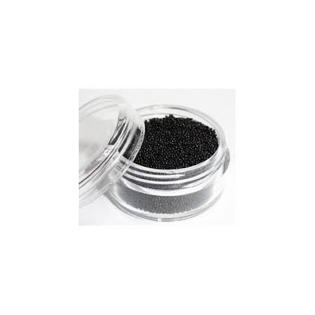 Vernis caviar noir 3D et base coat 