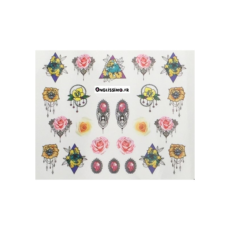 Water Decal pour ongles Water Decal pour ongles