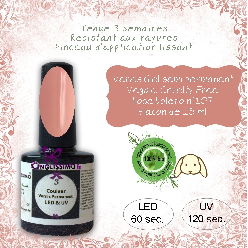 Vernis Permanent Cat eyes Orion violet/rose+aimant ref120