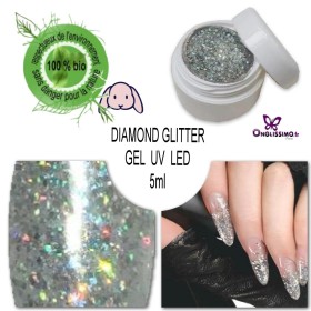 Vernis semi Permanent Glitter diamond 125