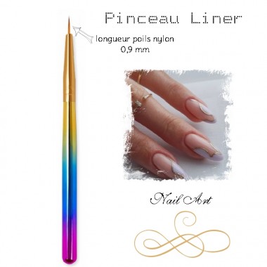 Pinceau Liner extra fin 9mm nail art