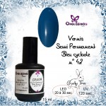 Vernis Semi Permanent Bleu Cyclade 42 LED UV