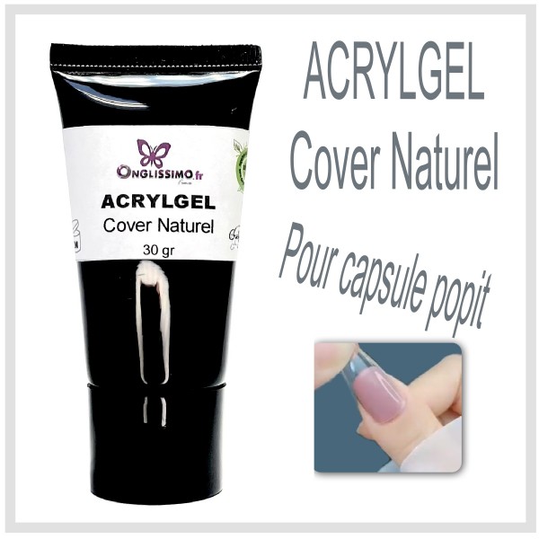 AcrylGel cover naturel pour capsule popit tube de 30gr - Boutique KONAD by  Onglissimo