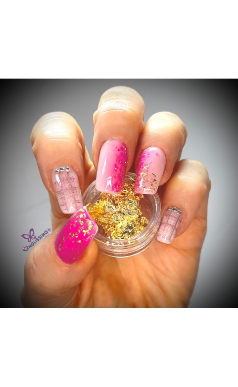 Feuilles "d'or" pour ongles nail art