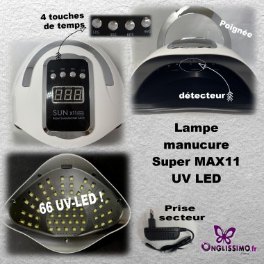 Lampe CCFL combinant UV+LED 66 W