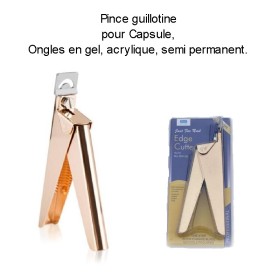 Pince guillotine en acier pour capsule 