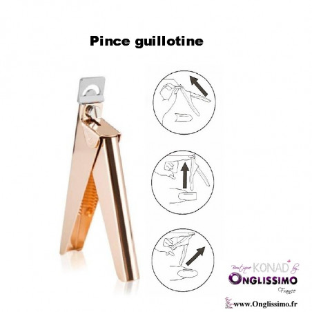 Pince guillotine en acier pour capsule 