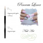 Pinceau Liner extra fin 9mm nail art