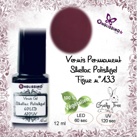 Vernis shellac polishgel Onglissimo 4 couleurs