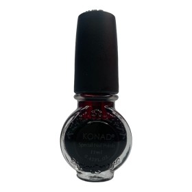 Vernis stamping wine red...