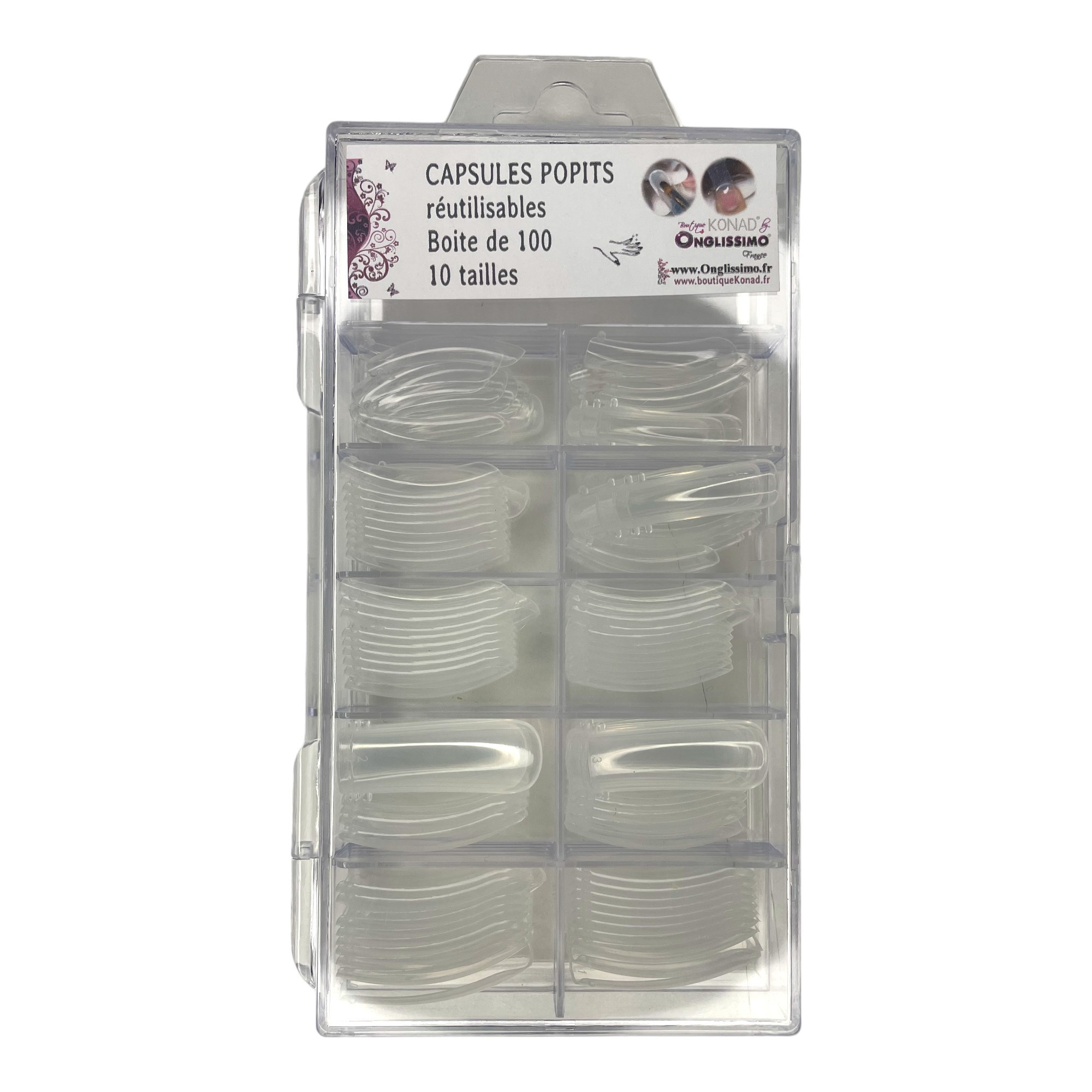 Capsule pour ongles Tips...