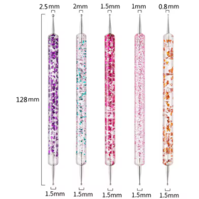 Dotting Tool Pro - Double Embout - 0.8 mm - ultra précis
